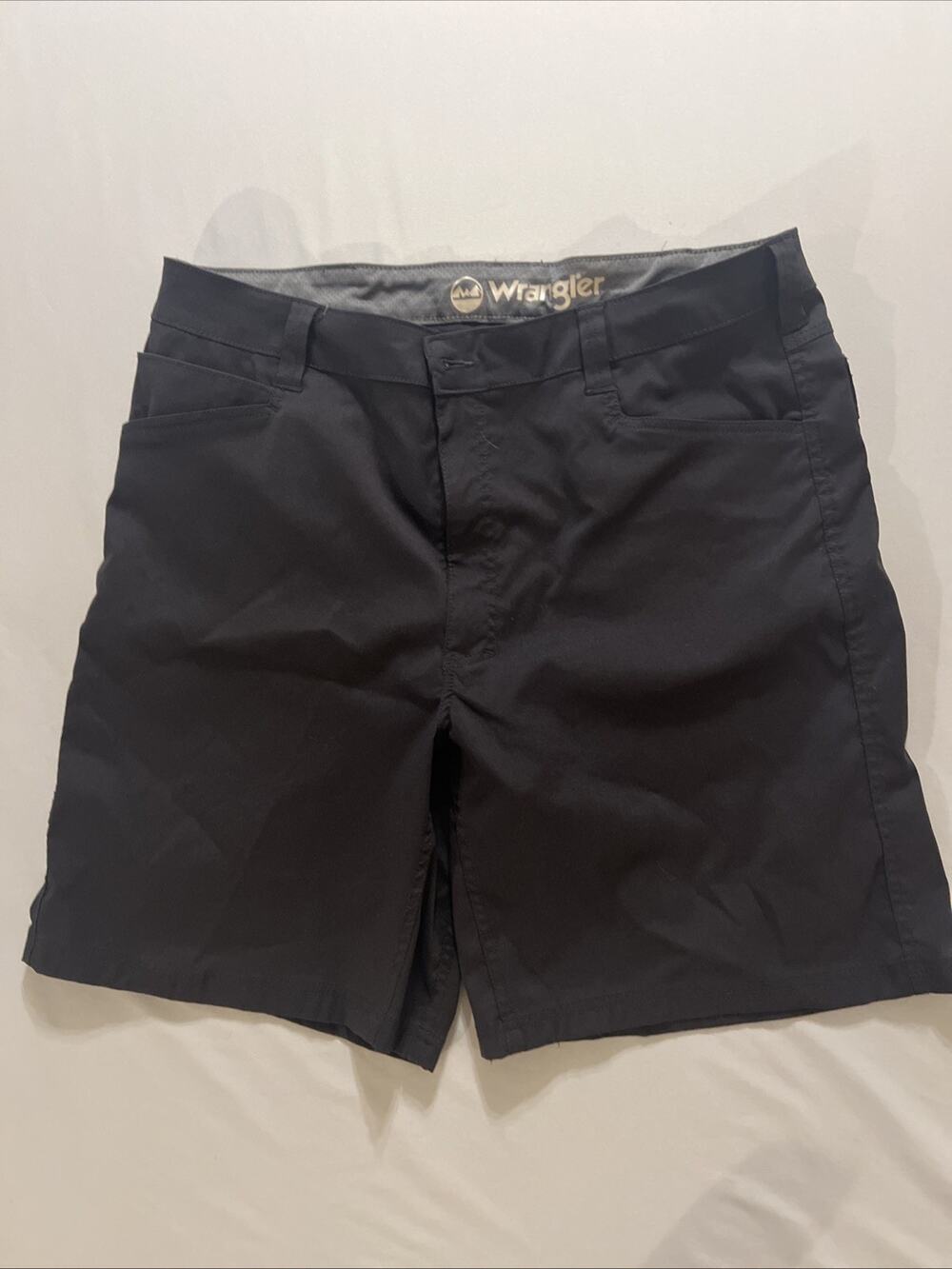 Wrangler Outdoor Series Shorts Mens 40 Black Performance 4-Way Flex NT948bl
